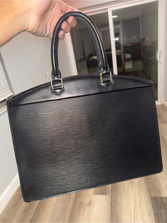 Louis Vuitton Handbags - Louis Vuitton Riviera Black Epi Leather Shoulder Bag